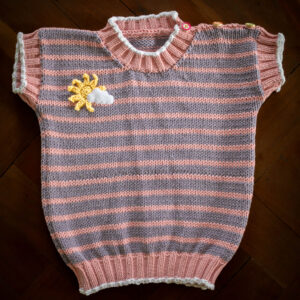 The Sunset Sky Knit Body Warmer
